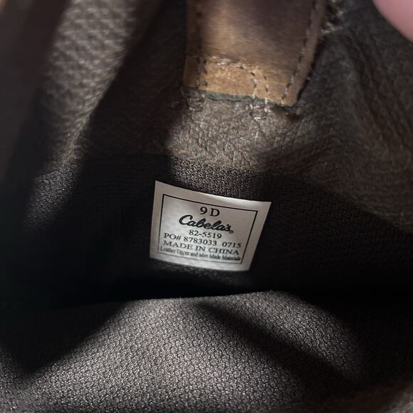 Cabela’s Cowboy Work Boots Camo Hunting Men’s Size 9 - Picture 6 of 6